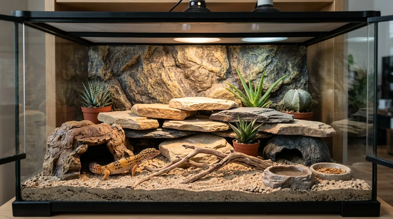 9 Leopard Gecko Enclosure Ideas You'll Love